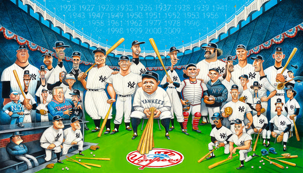 Tribute to The Legends of the Yankees by David O'Keefe