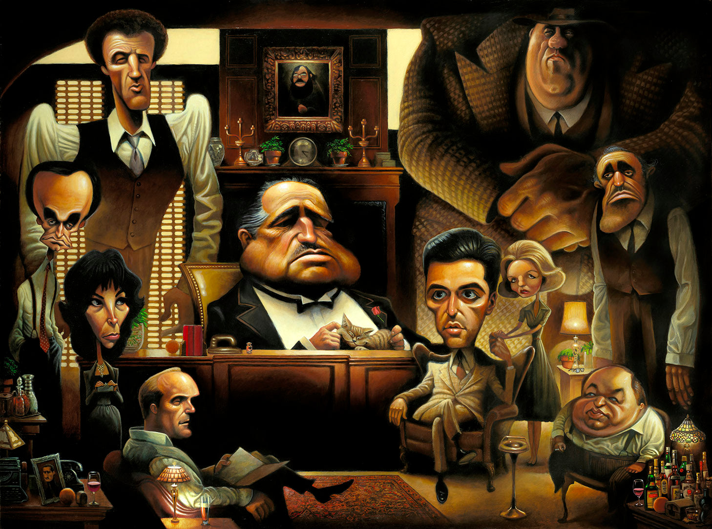 Godfather Art - Paint By Number - Num Paint Kit